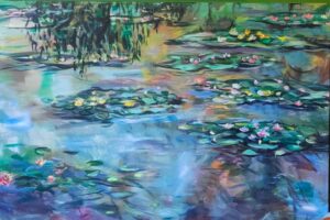 акрилни бои - 200х150см