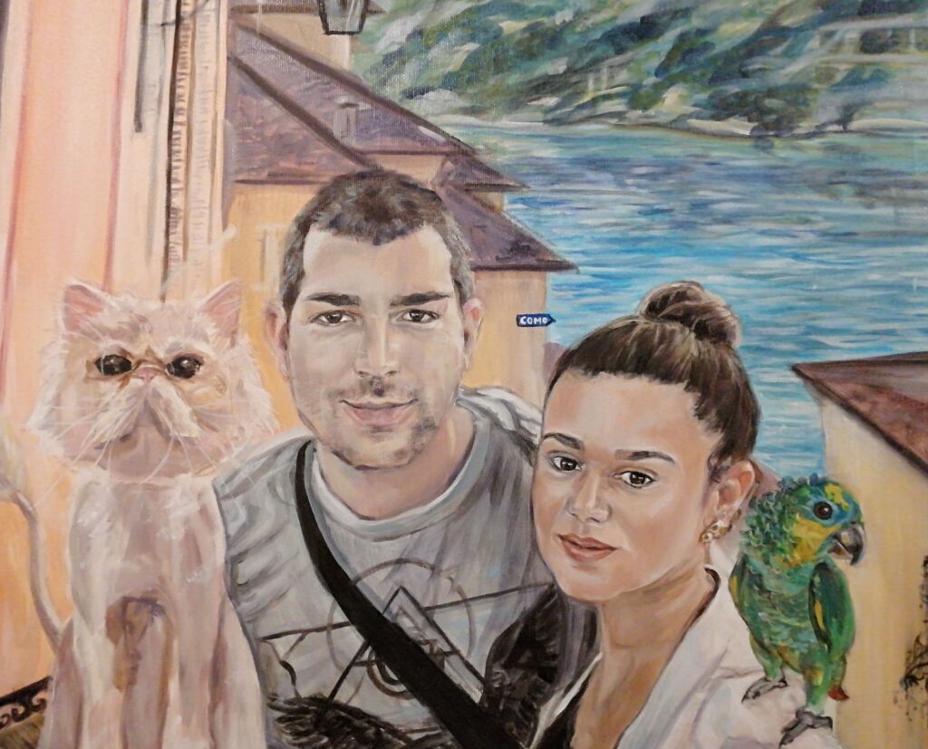 маслени бои - 30х40см