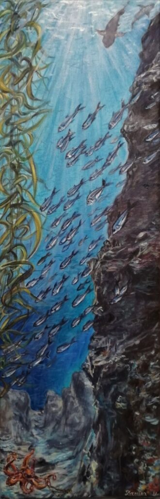 маслени бои - 30х70см