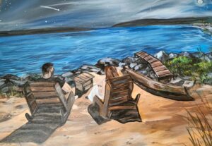 акрилни бои - 50х70см