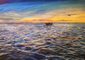 маслени бои - 50х70см