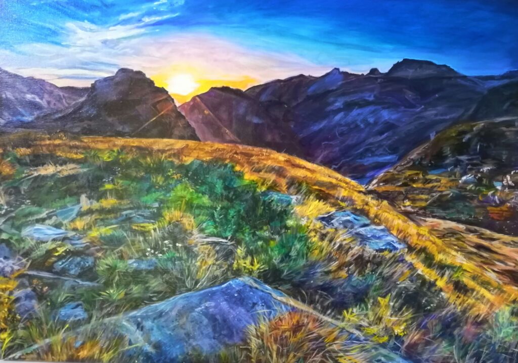 маслени бои - 50х70см