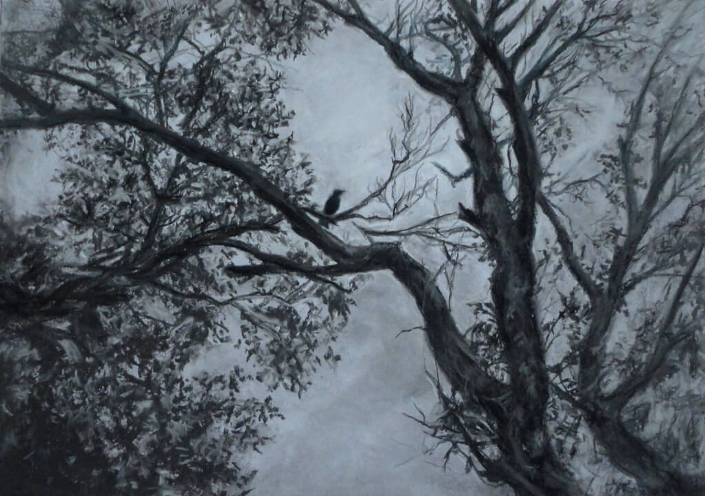 графика (сух пастел) - А4