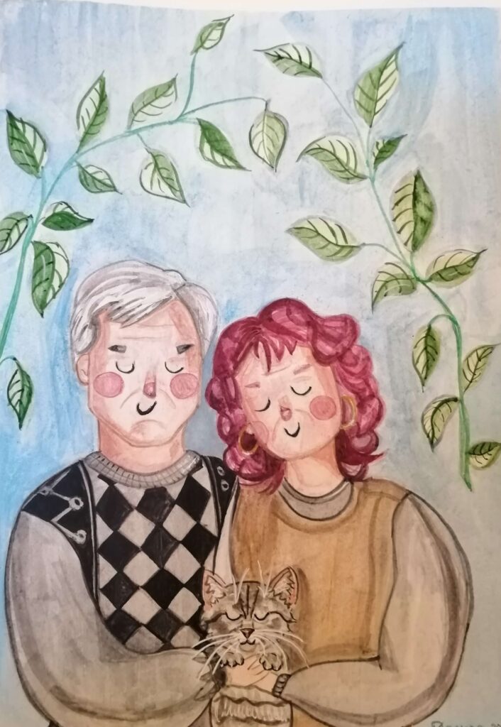 акварелни бои - А4