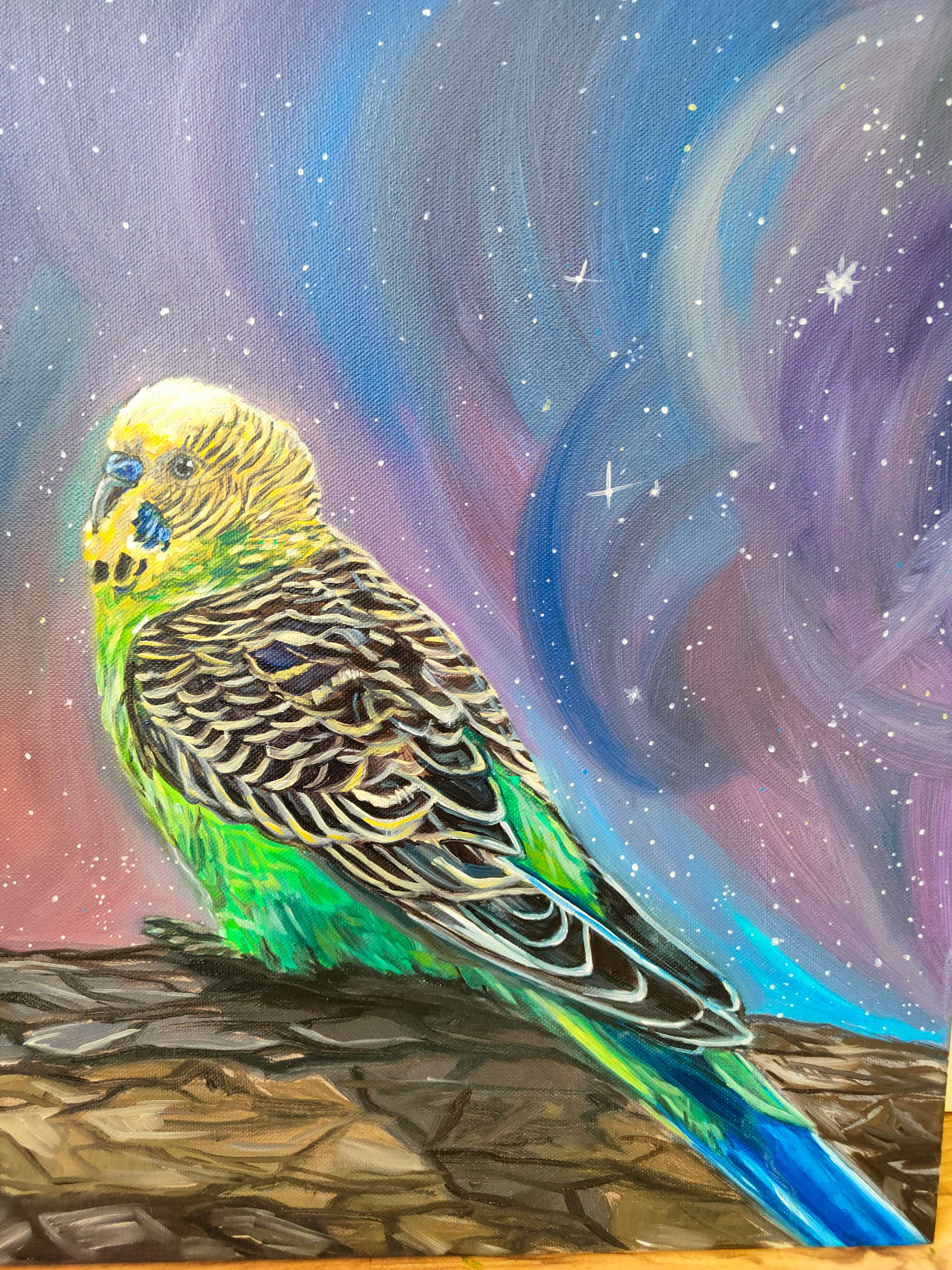 маслени бои - детайл