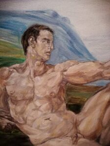 маслени бои - детайл