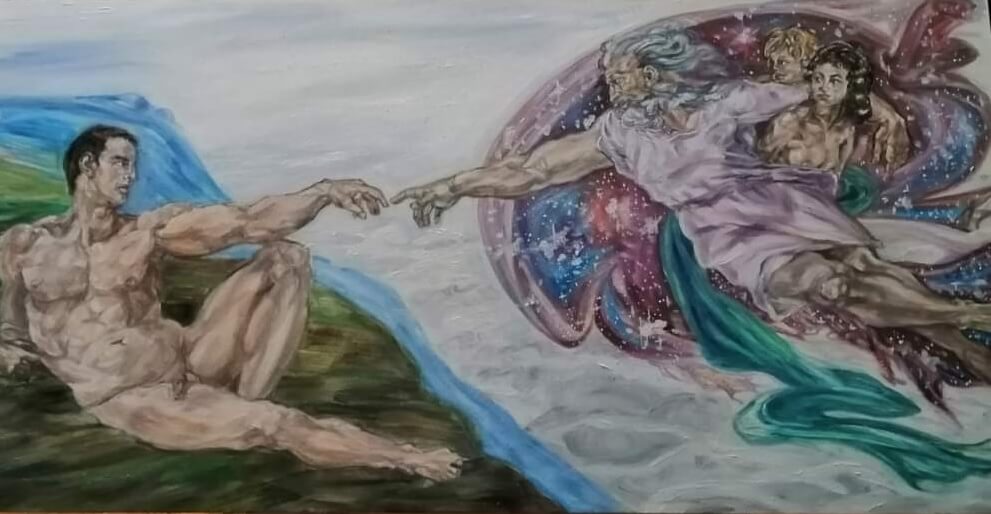 маслени бои - 120х60см